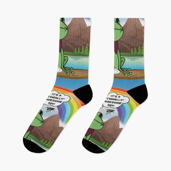 Item preview, Frog having a totally awesome day! designed and sold by FlippinTurtles.