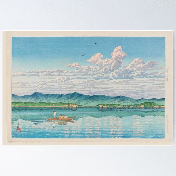 Artikel-Vorschau von Kawase Hasui See Hamana (Hamana-ko) Tôkaidô-Straße (Tôkaidô fûkei senshû), designt und verkauft von TeeARTHY.
