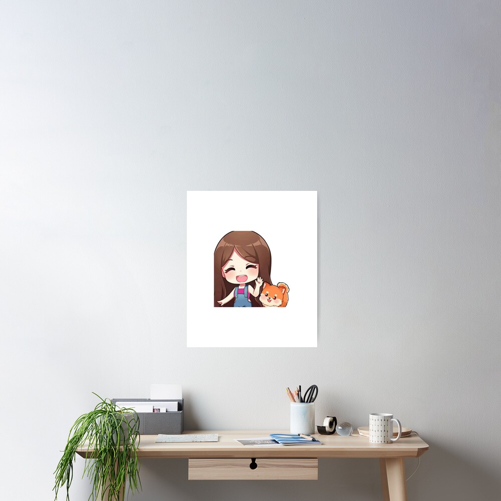 Julia MineGirl  Art Board Print for Sale by milik-ri