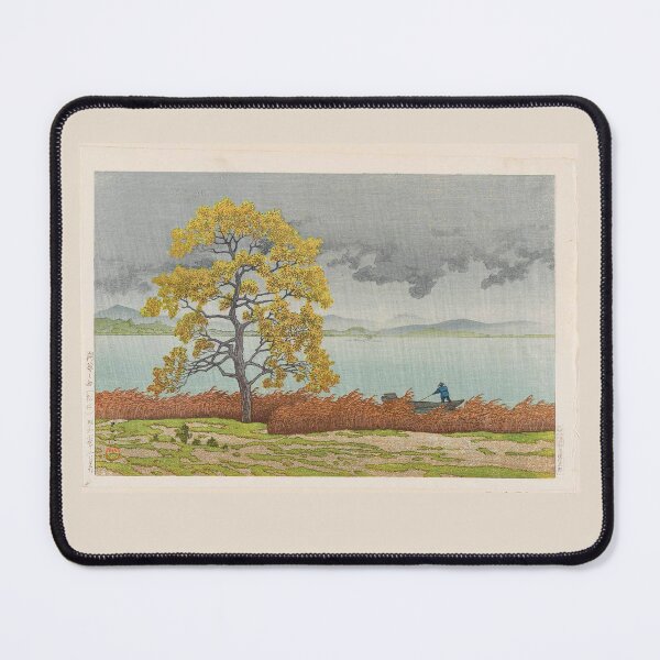 Item preview,  Kawase Hasui  Lakeside Shower at Matsue (Kohan no ame [Matsue]) designed and sold by TeeARTHY.