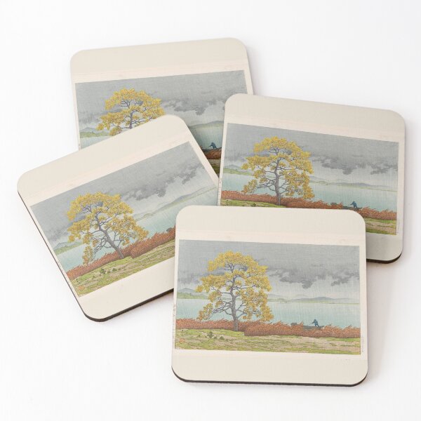 Item preview,  Kawase Hasui  Lakeside Shower at Matsue (Kohan no ame [Matsue]) designed and sold by TeeARTHY.
