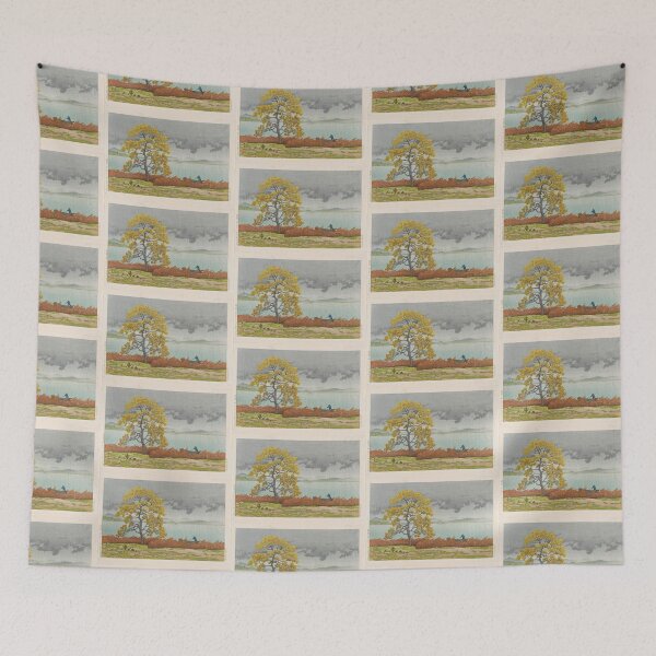Item preview,  Kawase Hasui  Lakeside Shower at Matsue (Kohan no ame [Matsue]) designed and sold by TeeARTHY.