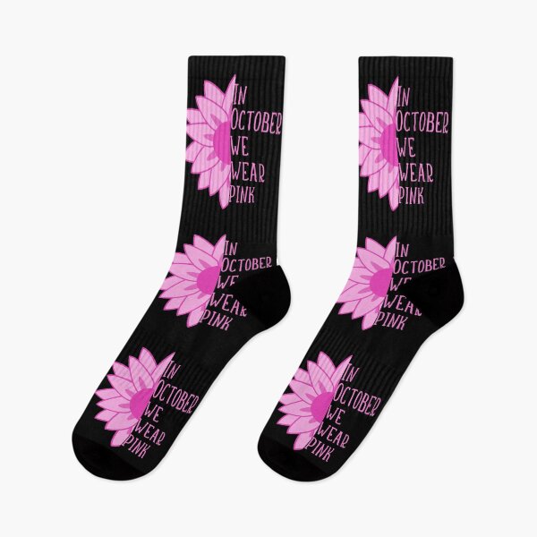 Item preview,  In October We Wear Pink Flower for Breast Cancer Awareness designed and sold by Greenbaby.