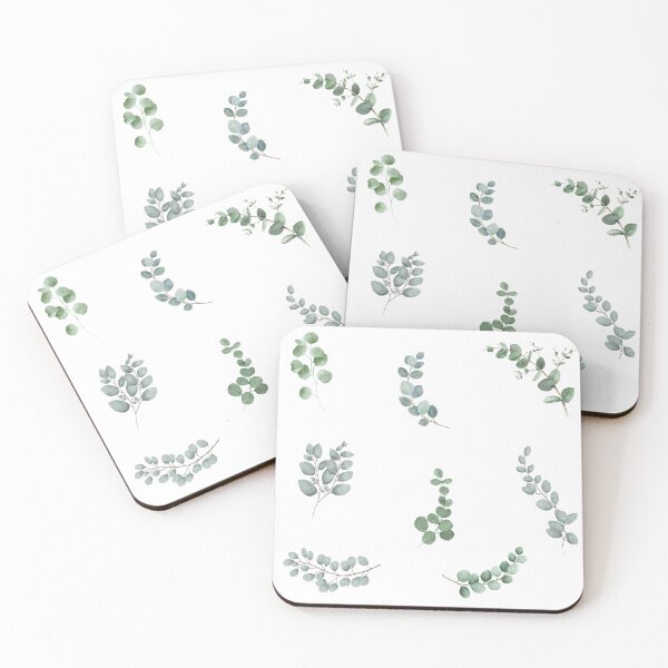 Item preview, Watercolor Eucalyptus Branches and Leaves designed and sold by silviaol.