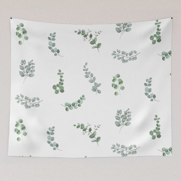 Item preview, Watercolor Eucalyptus Branches and Leaves designed and sold by silviaol.