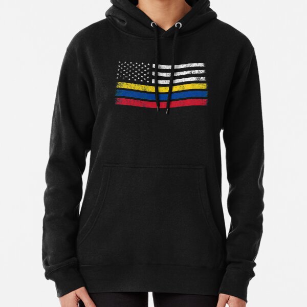Colombia Colombian Flag National Country Pride Cafeteros Hoodie Pullover