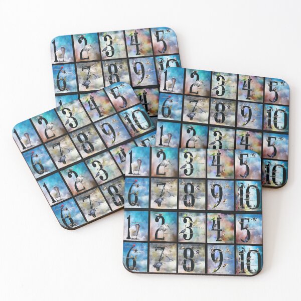 Item preview, Birdscape Numbers designed and sold by Leanne M Williams.