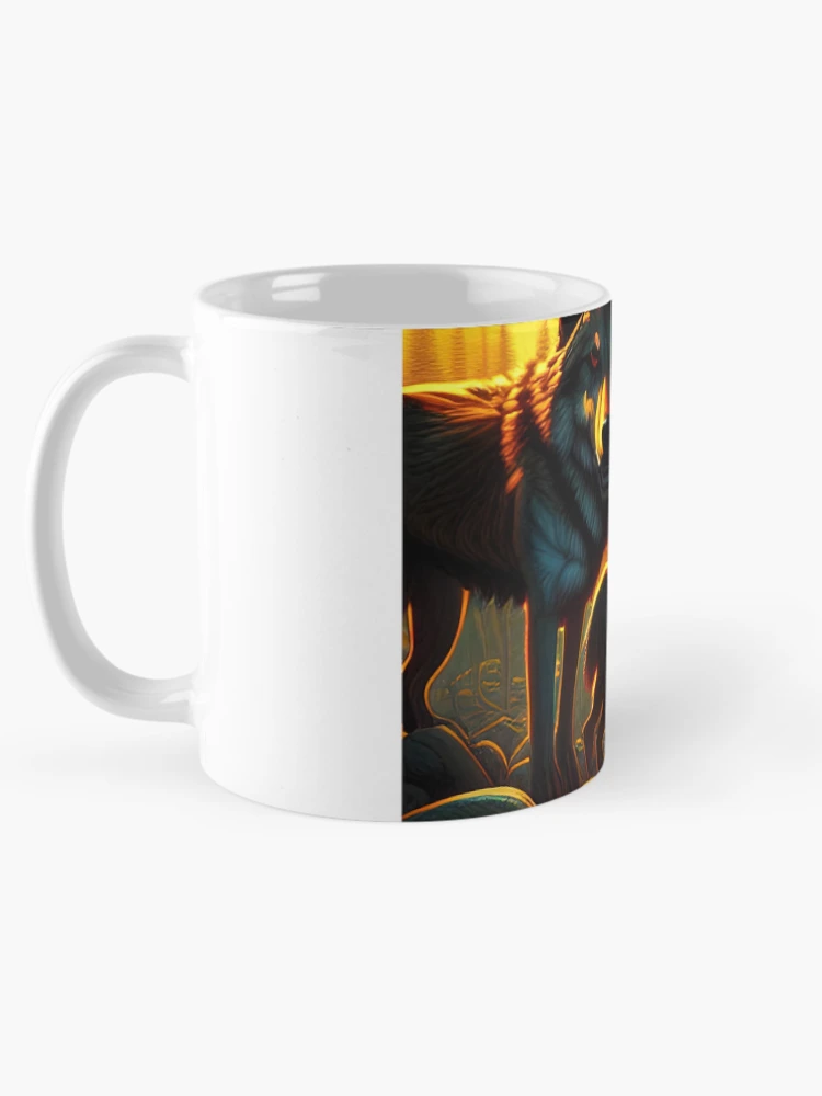 Thumbnail 5 of 6, Coffee Mug, Wolves Wandering designed and sold by RockingPandS.