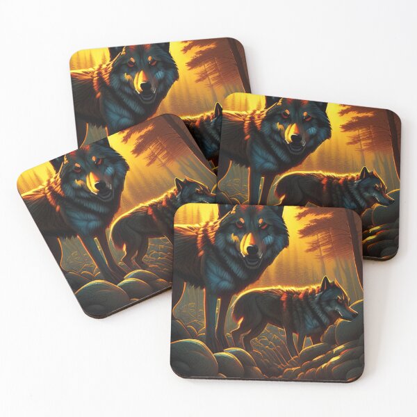 Item preview, Wolves Wandering designed and sold by RockingPandS.