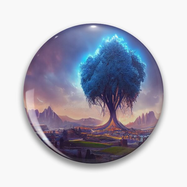 Item preview, Beautiful Big Blue Tree designed and sold by JABG-01.