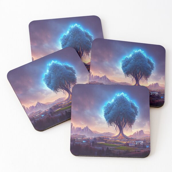 Item preview, Beautiful Big Blue Tree designed and sold by JABG-01.