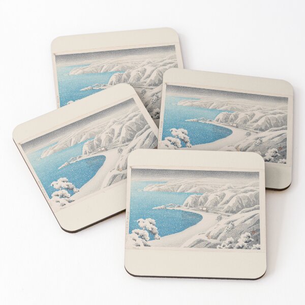 Item preview, Kawase Hasui  Nishimikawazaka on Sado Island (Sado Nishimikawazaka), from the series Souvenirs of Travel II (Tabi miyage dai nishû) designed and sold by TeeARTHY.