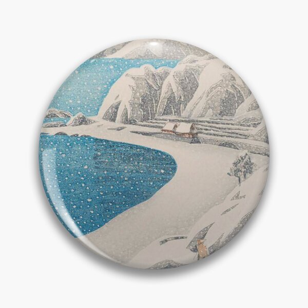 Item preview, Kawase Hasui  Nishimikawazaka on Sado Island (Sado Nishimikawazaka), from the series Souvenirs of Travel II (Tabi miyage dai nishû) designed and sold by TeeARTHY.