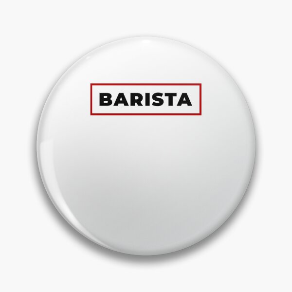 Item preview, Barista with red frame designed and sold by SVPOD.