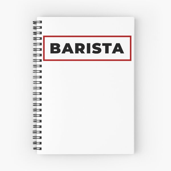 Item preview, Barista with red frame designed and sold by SVPOD.