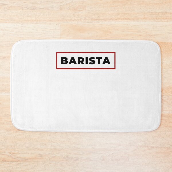 Item preview, Barista with red frame designed and sold by SVPOD.