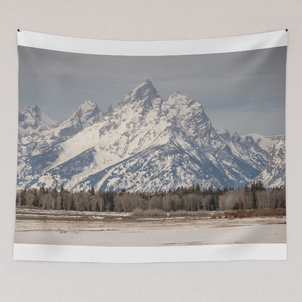 Item preview, Snow Covered Grand Teton  designed and sold by TMPhotograph.
