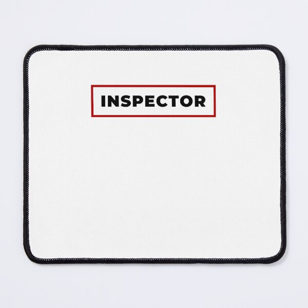 Item preview, Inspector with red frame designed and sold by SVPOD.