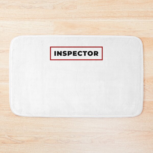 Item preview, Inspector with red frame designed and sold by SVPOD.