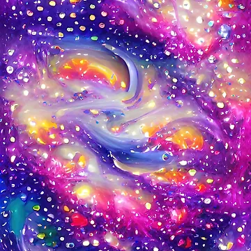 Artwork thumbnail, Painted Galaxy by RockingPandS