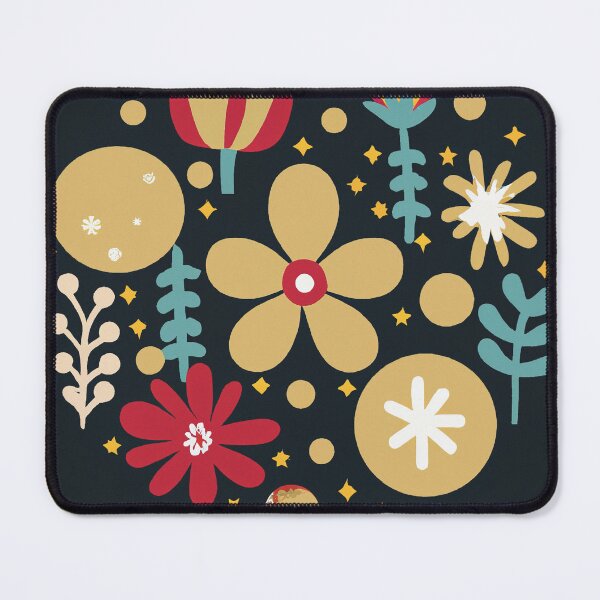 Item preview, Christmas Market Oviedo Poster Spain 1960s Retro Art Winter Plants Vintage designed and sold by betternotes.