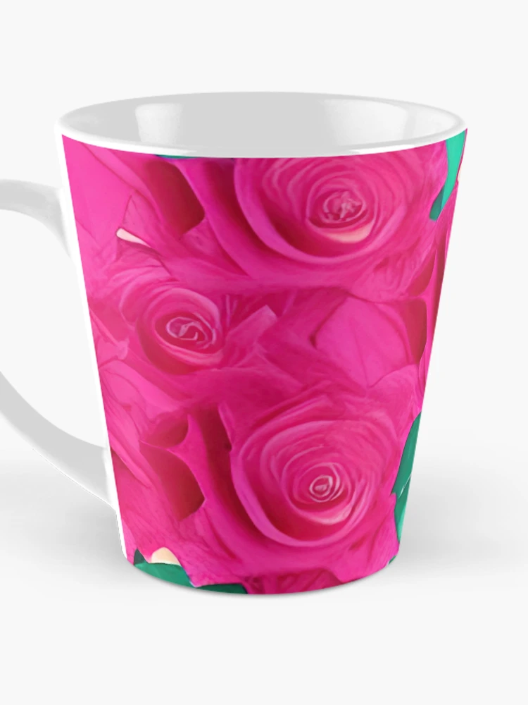 Thumbnail 3 of 4, Coffee Mug, Piles of Roses designed and sold by RockingPandS.