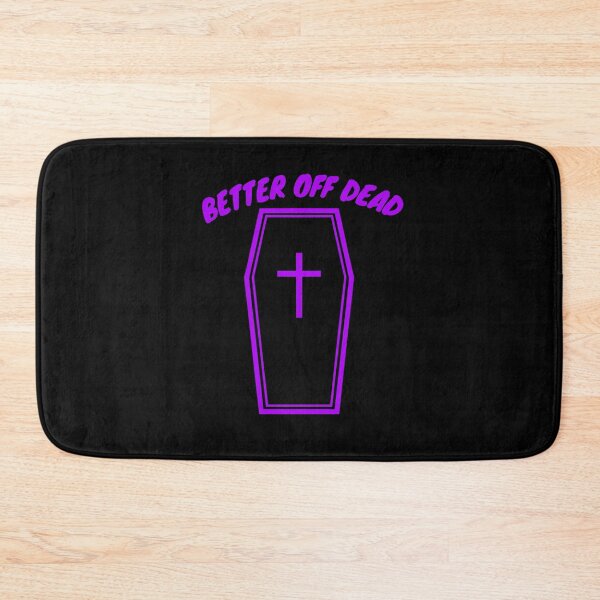 Item preview, Better Off Dead - Black & Purple designed and sold by TheeForestFox Shop.