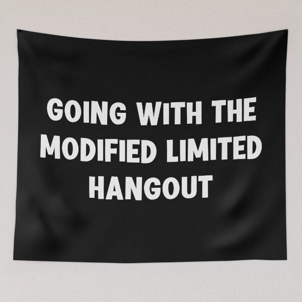 Item preview, Vintage Political Spin | Modified Limited Hangout | Nixon designed and sold by MadamBullmoose.