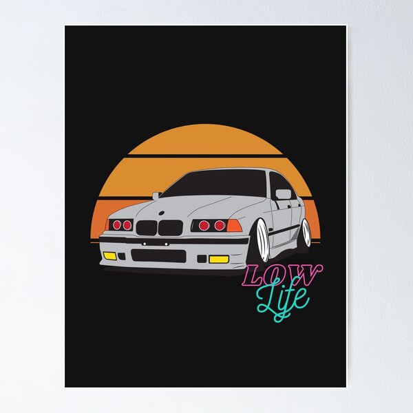 BMW 318I E36 JTCC CHAMPION POSTER