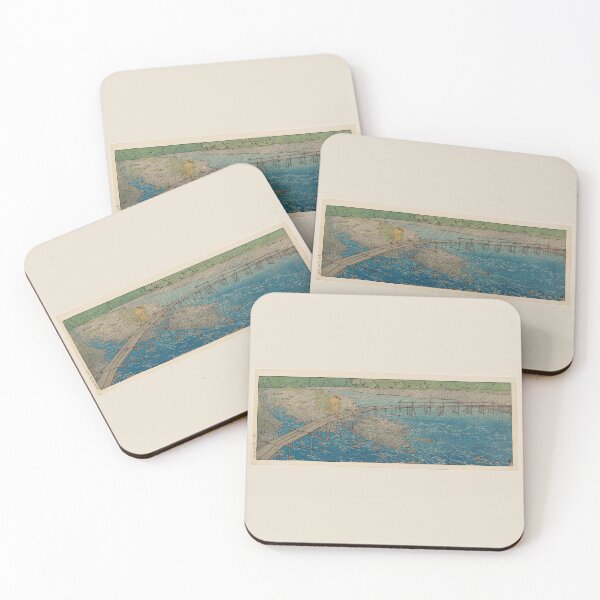 Item preview, Kawase Hasui The Hyôjôgawara Riverbed in Sendai (Sendai Hyôjôgawara) designed and sold by TeeARTHY.