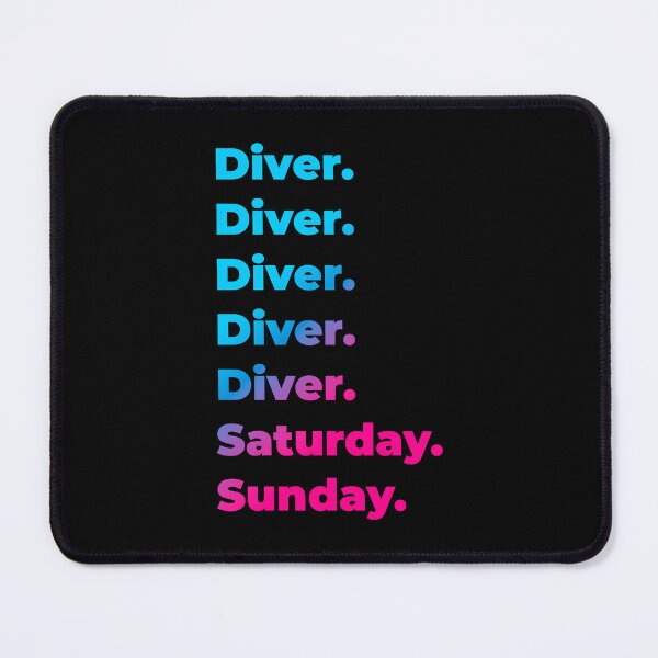 Item preview, Diver. Saturday. Sunday. designed and sold by SVPOD.