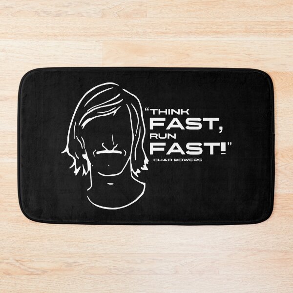Item preview, Chad Powers Think Fast Run Fast designed and sold by Big Twelve.