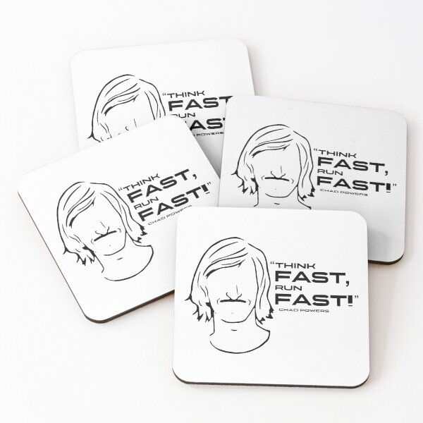 Item preview, Chad Powers Think Fast Run Fast designed and sold by Big Twelve.