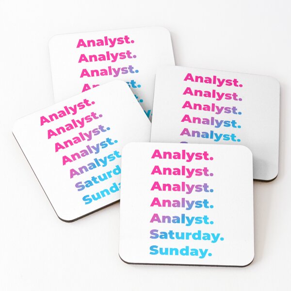 Item preview, Analyst work week designed and sold by SVPOD.