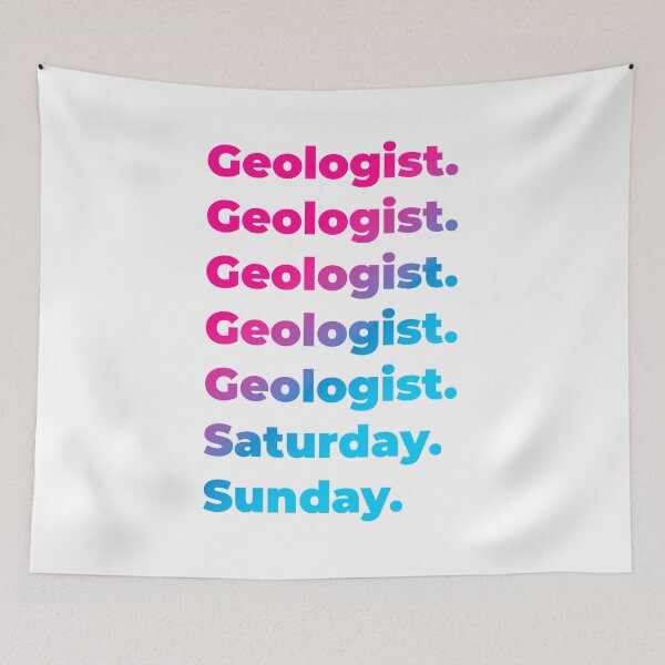 Item preview, Geologist work week designed and sold by SVPOD.