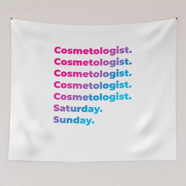 Item preview, Cosmetologist work week designed and sold by SVPOD.