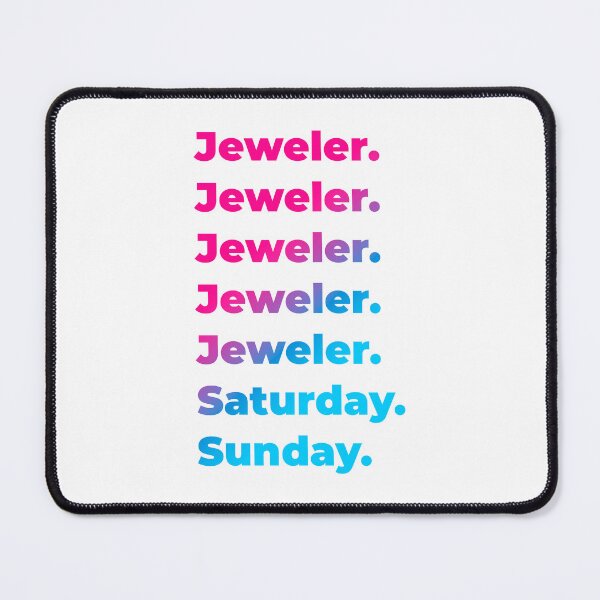 Item preview, Jeweler work week designed and sold by SVPOD.