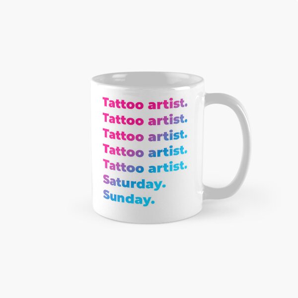 Item preview, Tattoo artist work week designed and sold by SVPOD.