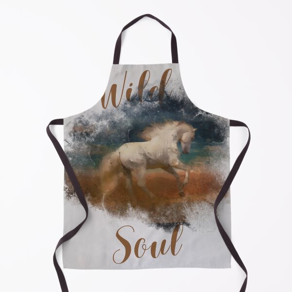 Item preview, Horse with Wild Soul Clouds designed and sold by TjsDesignsnMore.