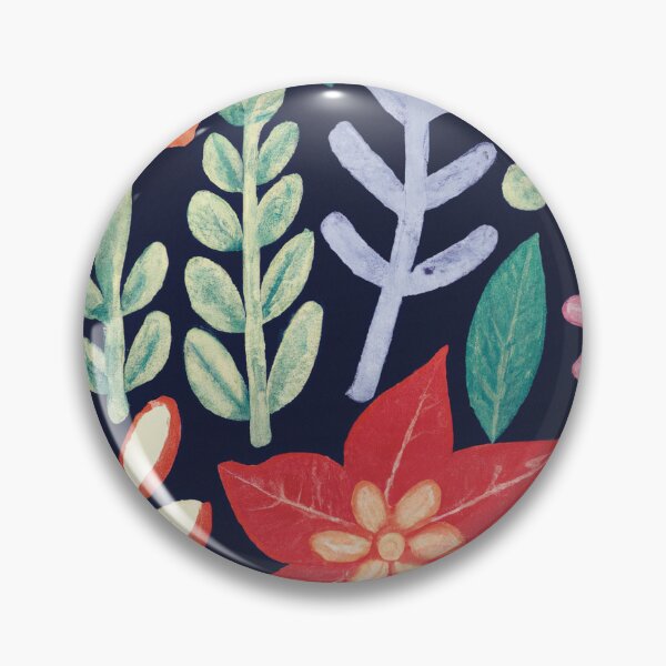 Item preview, Christmas Market Santander Poster Spain 1960s Retro Art Winter Plants Vintage designed and sold by betternotes.