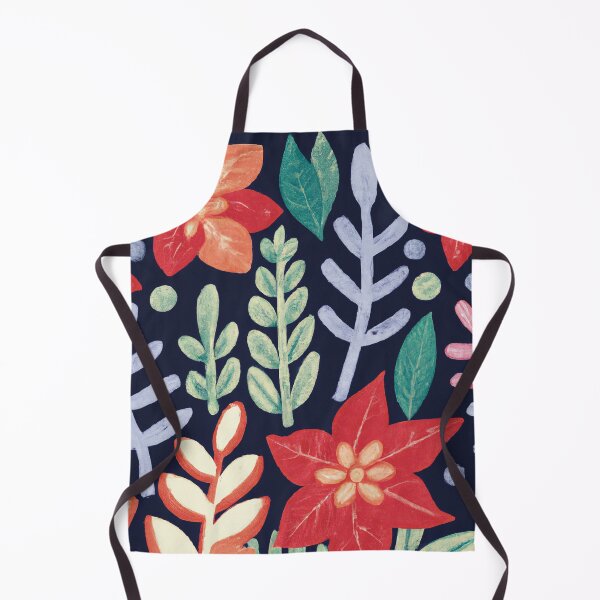 Item preview, Christmas Market Santander Poster Spain 1960s Retro Art Winter Plants Vintage designed and sold by betternotes.