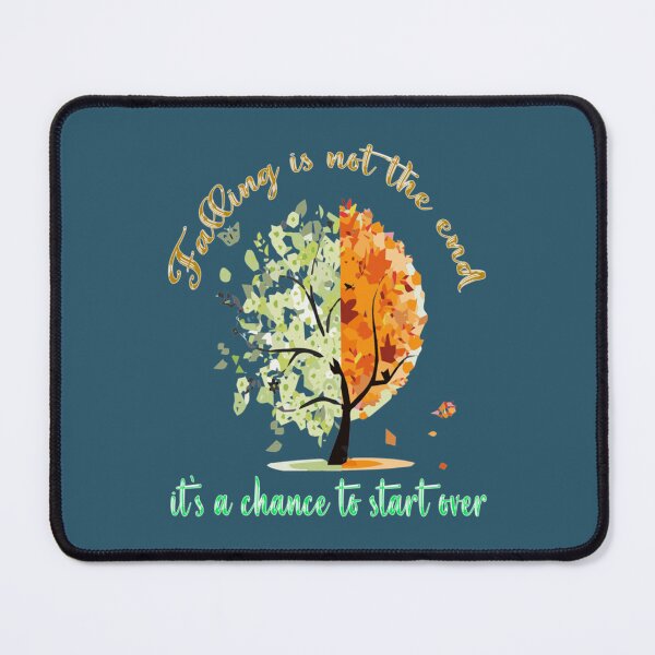 Item preview, falling is not the end, its a chance to start over designed and sold by CreaTeeVityCO.