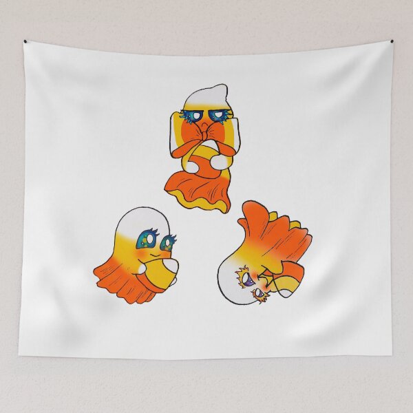 Item preview, Candy Corn Ghosts designed and sold by Brooksie Fontaine.