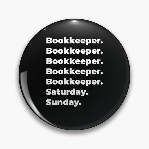 Item preview, Bookkeeper saturday and sunday designed and sold by SVPOD.