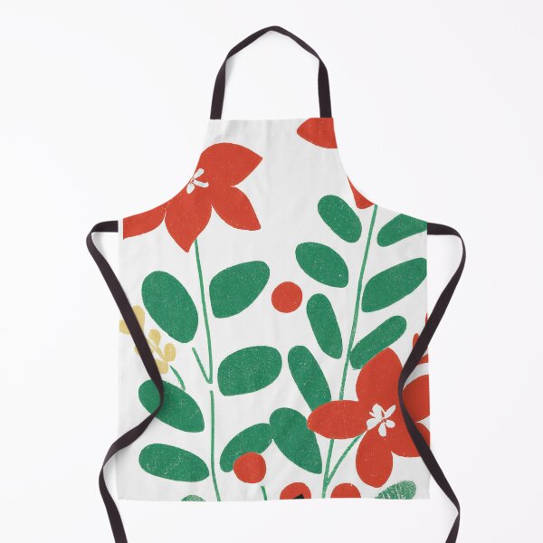 Item preview, Christmas Market Setubal Poster Portugal 1960s Retro Art Winter Plants Vintage designed and sold by betternotes.
