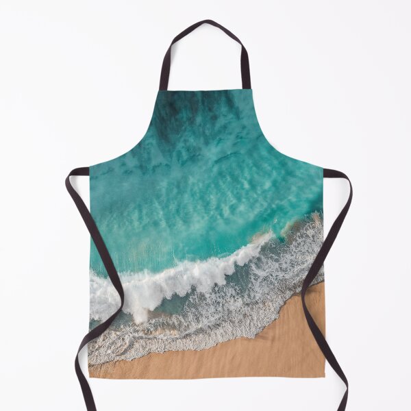 Item preview, Blue Ocean Waves hit sand beach designed and sold by Darius Bocos.