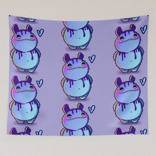 Item preview, Cursed Mametchi Tamagotchi Sticker designed and sold by VacantEyes.