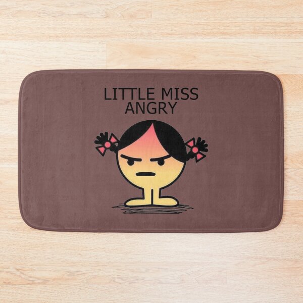 Item preview, Little Miss Angry Fitted  designed and sold by CreaTeeVityCO.