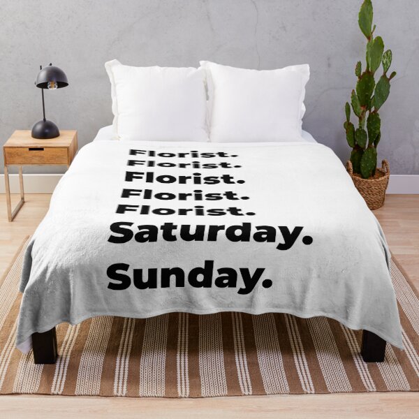 Item preview, Florist funny workweek designed and sold by SVPOD.