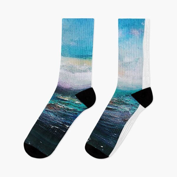 Item preview, Bright Blue Abstract Ocean-Seascapes Collection designed and sold by BioDigital-Jazz.